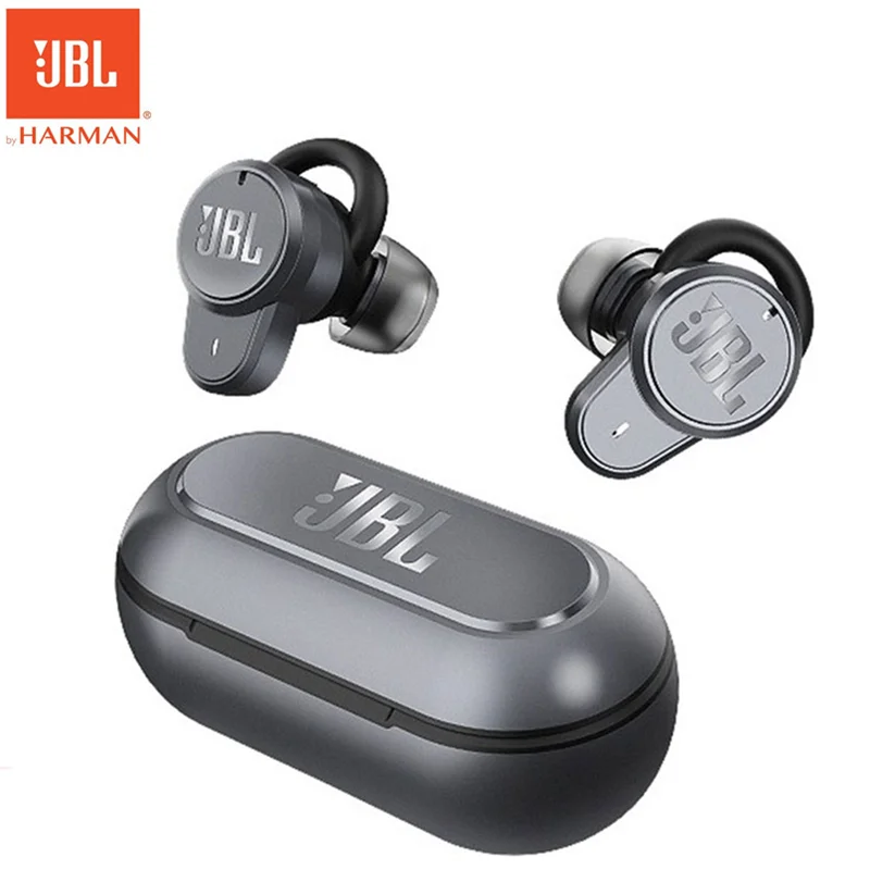 Eredeti JBL T280TWS Pro Bluetooth Fülhallgató Sztereó hangátvitelt Headset zajszűrős Vezeték nélküli fejhallgató MIKROFON Töltés Esetben