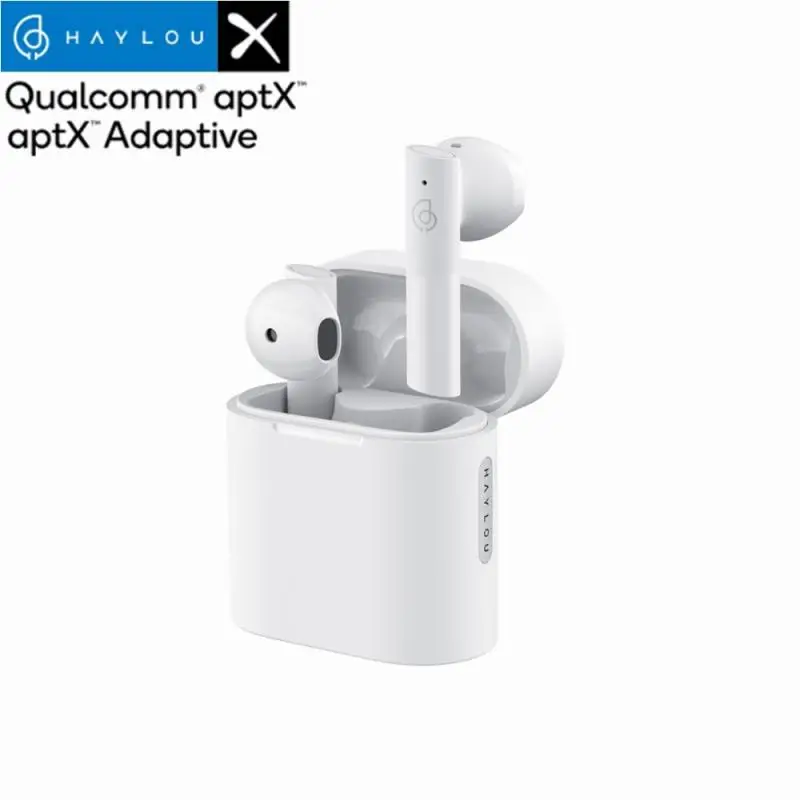 Haylou MoriPods Qualcomm QCC3040 hi-fi Vezeték nélküli TWS Fülhallgató Bluetooth5.2 Fülhallgató Apt Adaptív AAC Fülhallgató 4 Mikrofon zajcsökkentéssel