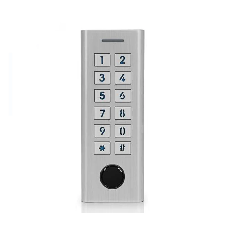 PIN-kulcsnélküli ajtózár Vízálló, Ujjlenyomat-Access Control Legolcsóbb Önálló Billentyűzet Ujj + jelszó Ajtón M40