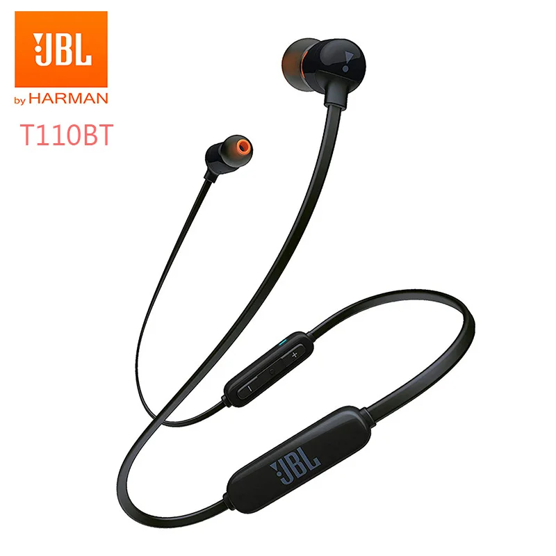 JBL T110BT Bluetooth Fülhallgató In-ear Fülhallgató, Alkalmas Iphone, illetve Android Bass Fülhallgató