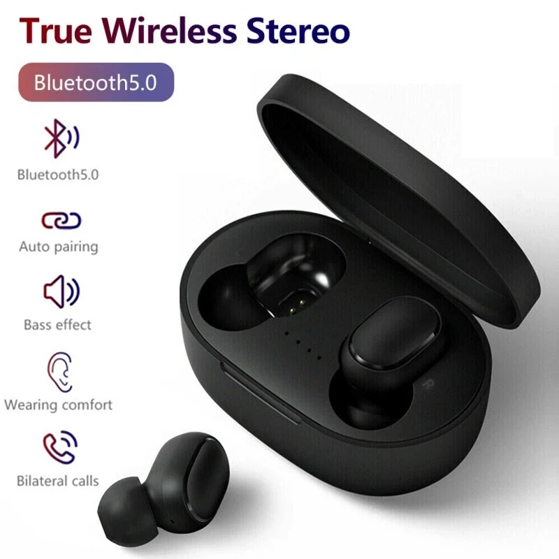A6s TWS Vezeték nélküli Fejhallgató Bluetooth 5.0 Sztereó Fülhallgató Sport Fülhallgató, Mikrofonnal, Töltés Doboz in-Ear Vezeték nélküli Fejhallgató