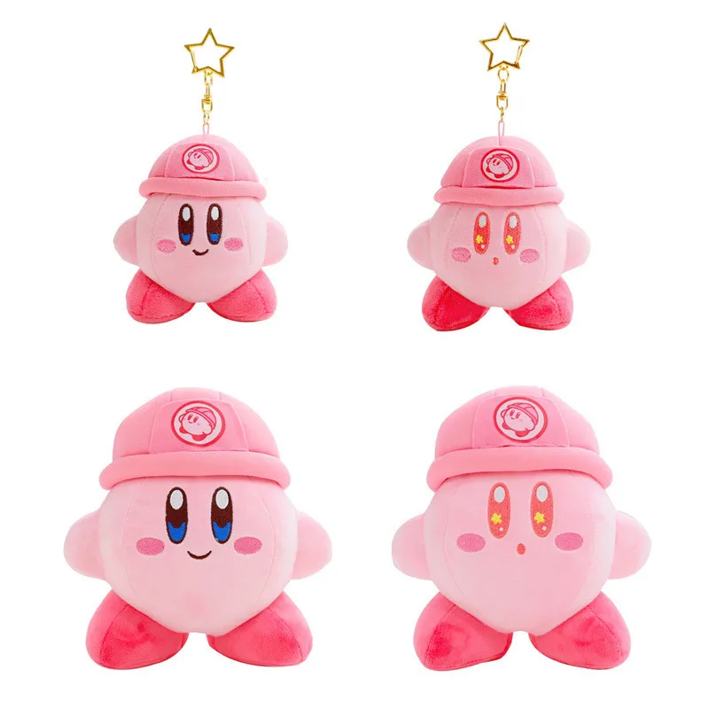 Aranyos Csillag Kirby Játék Sorozat Kirby Plüss Baba Rózsaszín Szemek Rajzfilm Plüss Baba Dísz Halloween Fiú Lány Ajándék