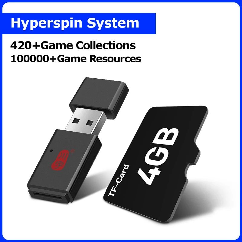 Hyperspin Rendszer 100000+ Játékok Erőforrás 420+ Játék Gyűjtemény A PSP/PS1/PS2/PS3/SS/DC/N64/Játék Kocka/WII/WIIU A Win 7/8/10/11