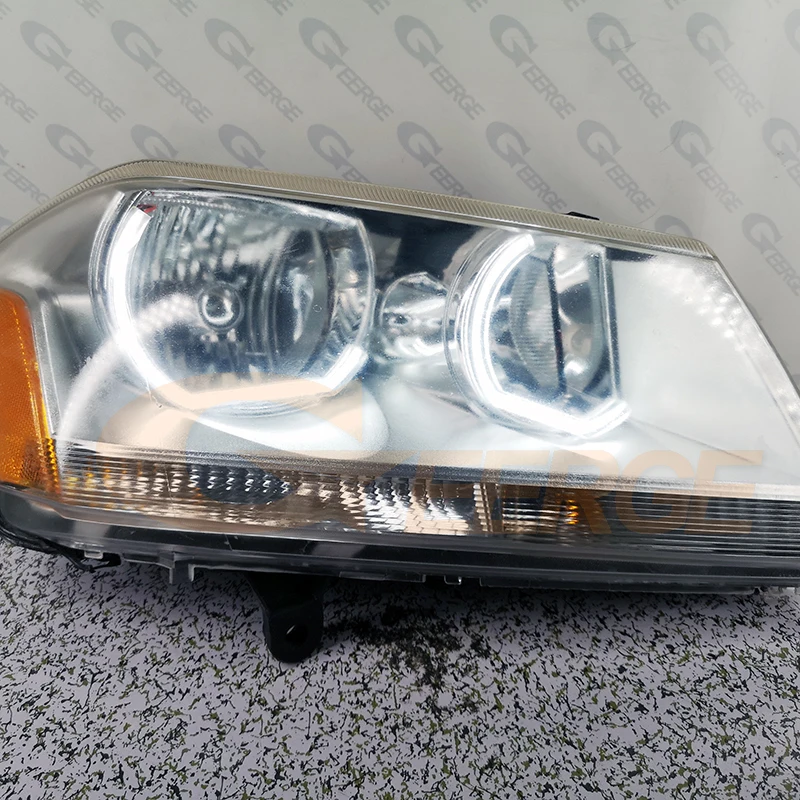 A Dodge Avenger 2008 2009 2010 2011 2012 2013 2014 Ultra fényes DTM M4 Stílusú led Angel eyes Halo Gyűrűk, Autó Tartozékok