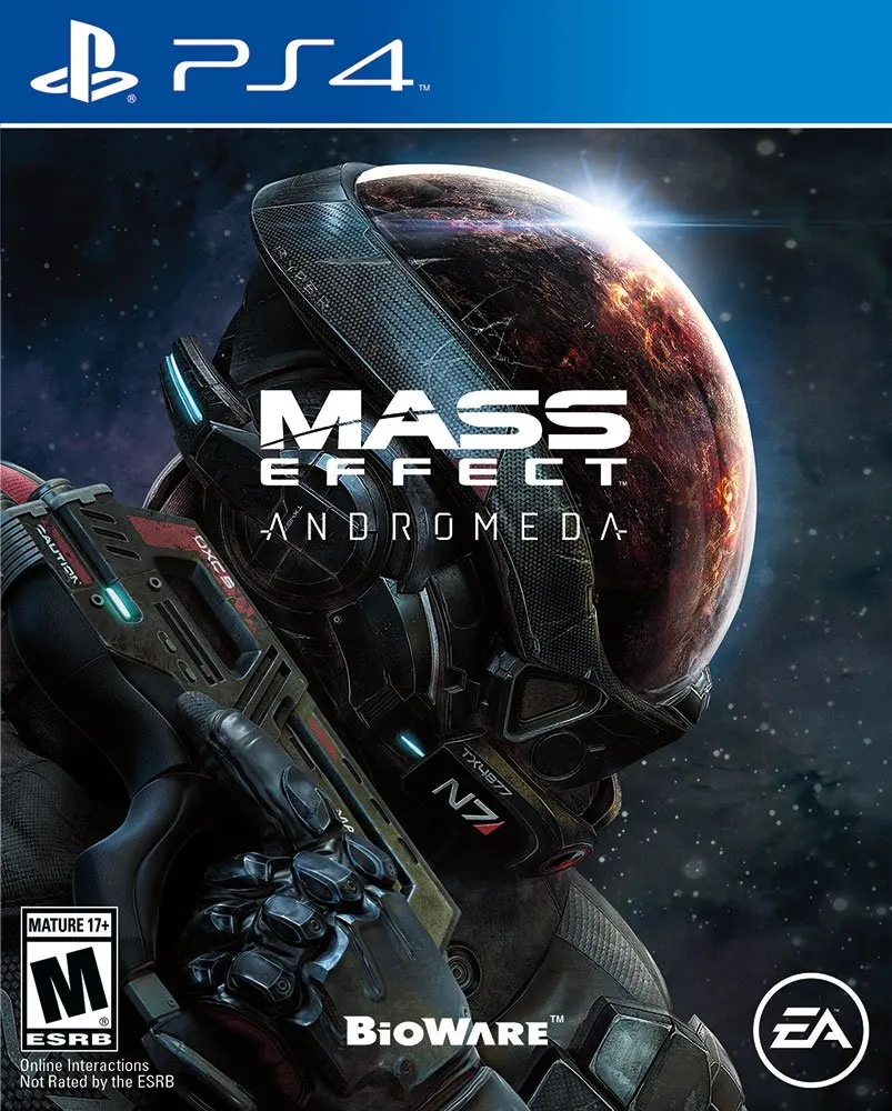 A Mass Effect Androméda PS4 Playstation 4 Lemezes Változat-Videó Játék vezérlő Játék állomás Konzol Gamepad parancs Játék