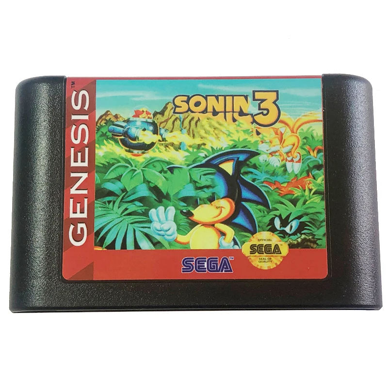 Új Érkezés MD Játék Kártya Akkumulátor Menteni a Sega Genesis Mega Drive videojáték-Konzol Memóriakártya Sonic 3