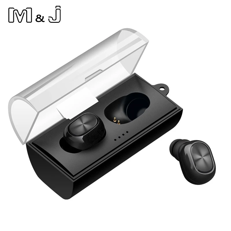 M&J Mini TWS Igaz Vezeték nélküli Sztereó Bluetooth Fülhallgató Mikrofon Univerzális Vezeték nélküli Kihangosító, Fülhallgató, a Töltő Doboz PK q29