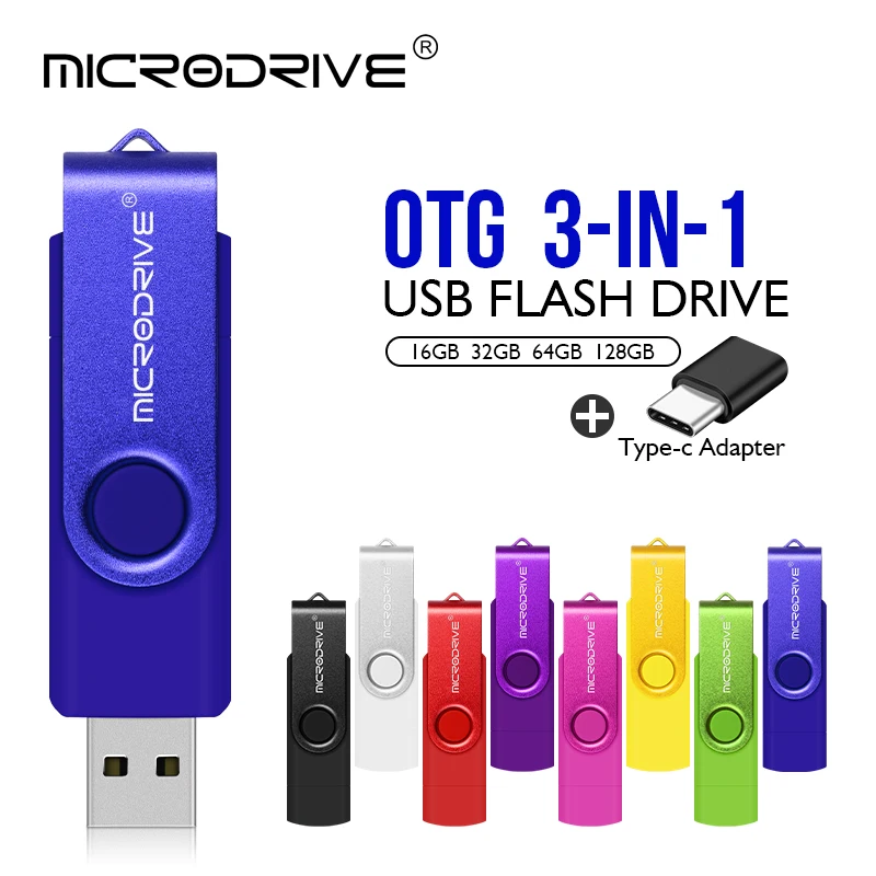 Többfunkciós usb flash meghajtók 128G pendrive 64 gb-os cle usb флэш-накопител stick 32G otg 2.0 16 GB Pen Drive 4G telefon