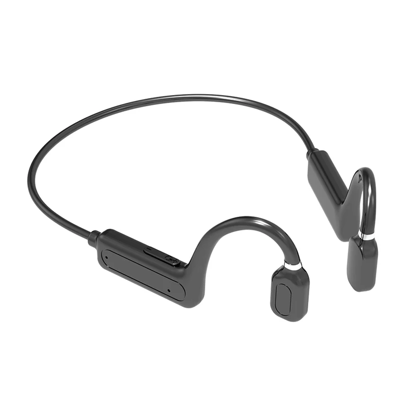 Csontvezetéses Fejhallgató, Bluetooth, Vezeték Nélküli, Vízálló Fülhallgató, Kényelmes Viselet Nyitott Fül Horog Könnyű Sport Fülhallgató
