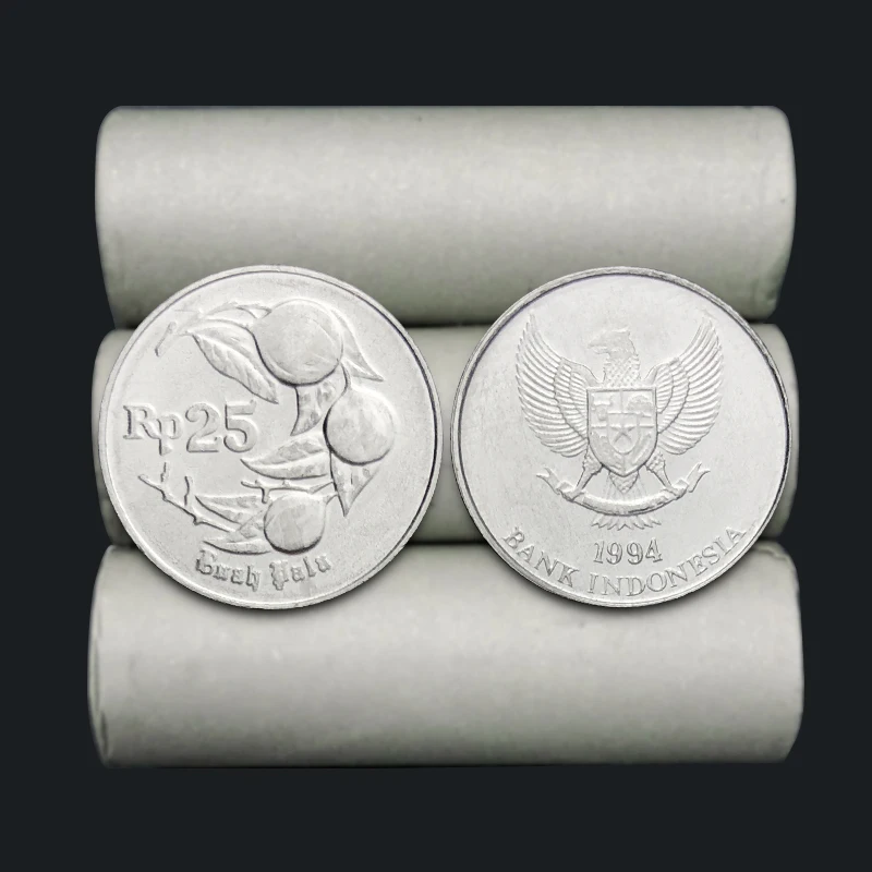 Indonézia 25 Rúpia 1994 Unc Eredeti Érmék Gyűjthető Érmék 100% Igazi