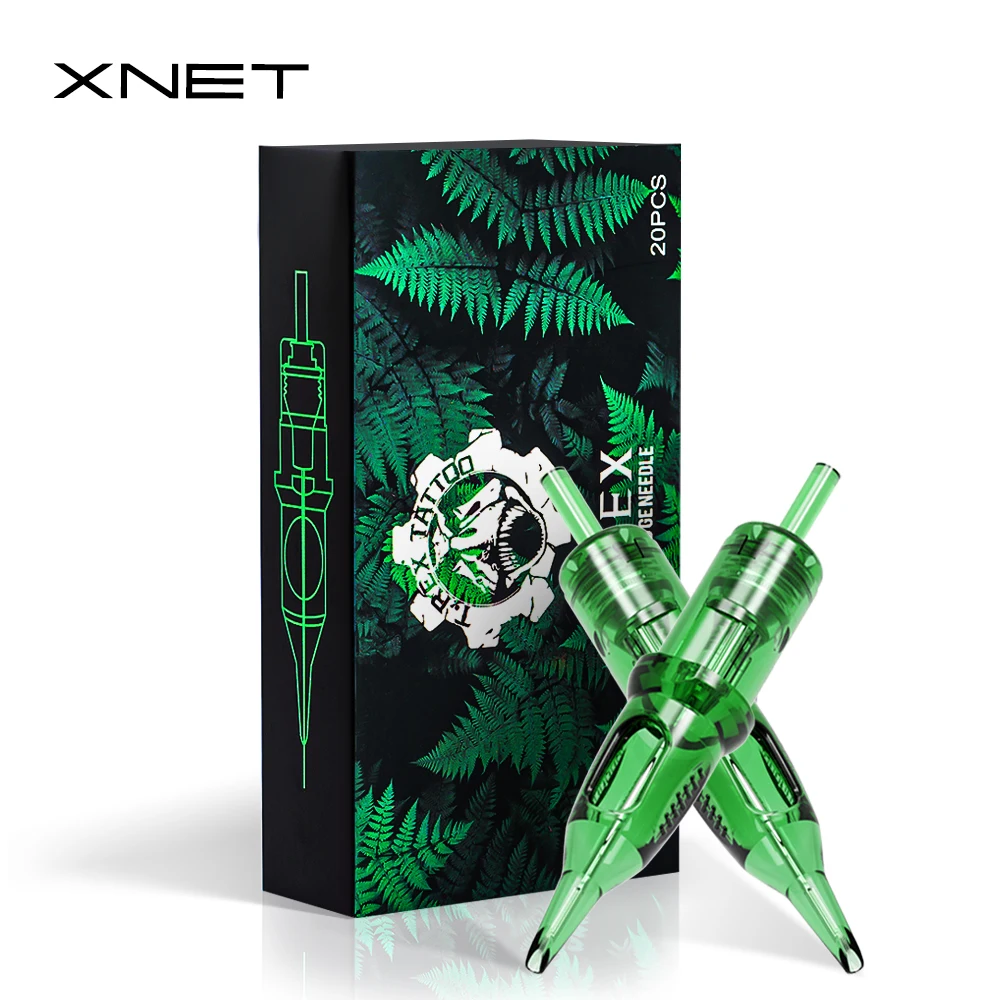 XNET TREX 20db Steril Tattoo Patron Tűk a Kínálat Állandó Smink PMU Kerek Bélés 0.25/0.3/0.35 mm 1rl 3rl 5rl 14rl