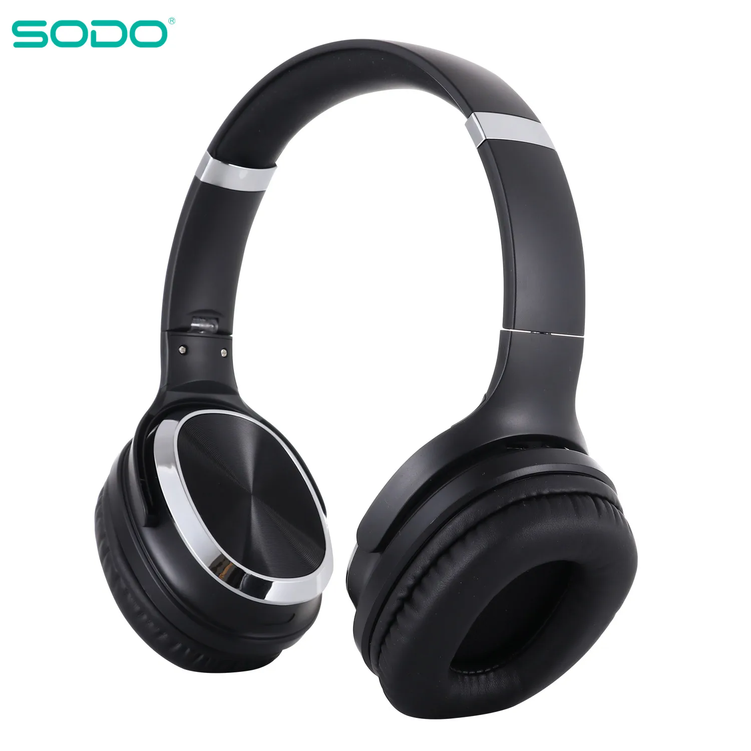 SODO MH-14-es Vezeték nélküli Fejhallgató Hangszórók 2 az 1-ben HiFi Sztereó Bluetooth-kompatibilis 5.1 Át Fülhallgatót Támogatás TF/FM