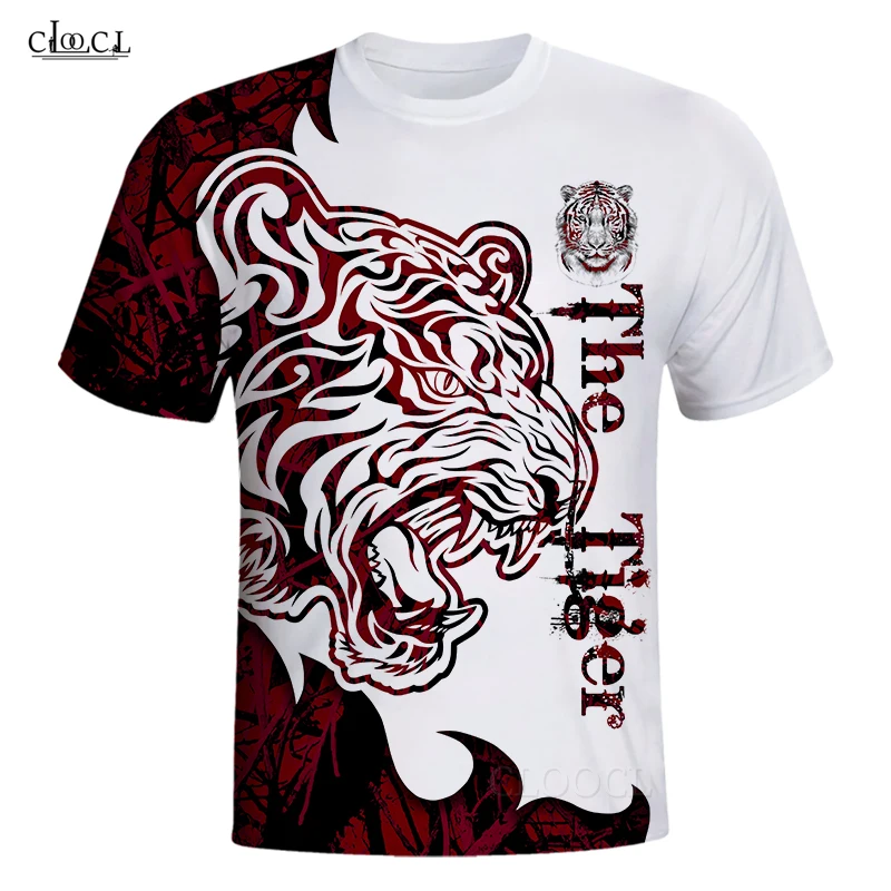 HX Legújabb Népszerű Állatok A Tigris Férfiak Nők Tshirt 3D Nyomtatás Nyári Divat Harajuku Hip-Hop Streetwear Pulóver Csepp Szállítás