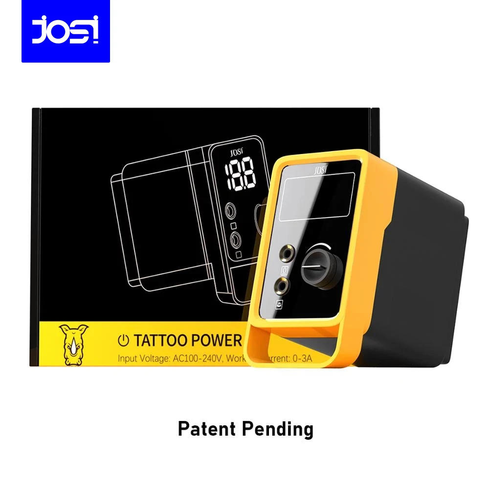JOSI LCD Tetoválás Tápegység Forgó vagy Tekercs Gép Patronok Tetoválás Fegyvert LCD Képernyő Permarent Smink Tetoválás Tápegység