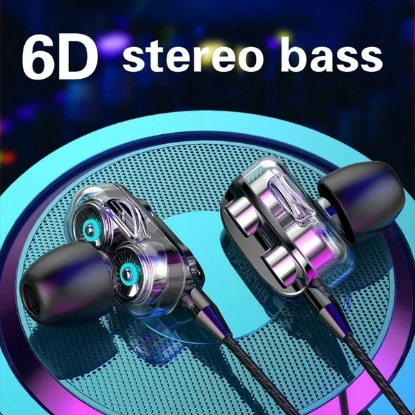 Új Fülhallgató, Vezetékes, 3,5 mm-es In-ear a Mikrofon bass Sport, Zene, Fülhallgató Mikrofon Jack Egyetemes színben kapható.