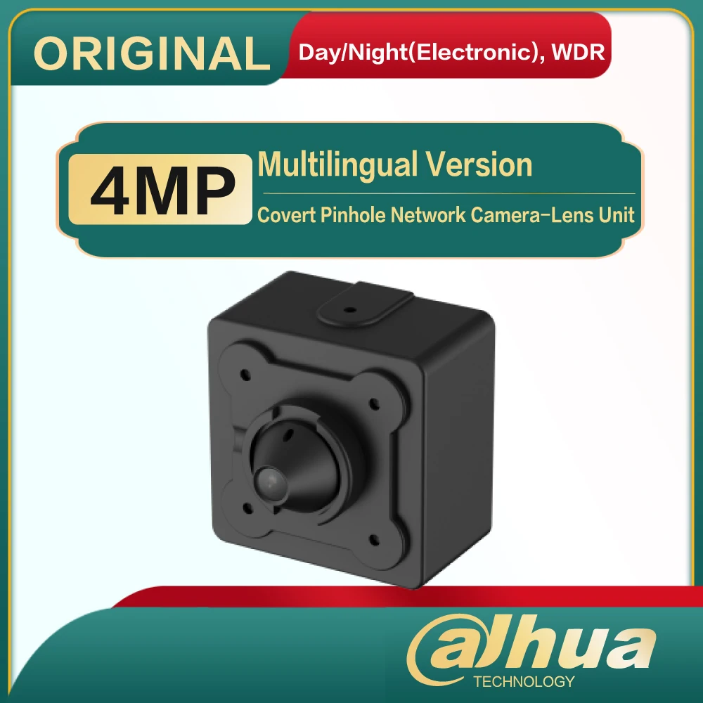 DH-IPC-HUM8431-L4 Dahua 4MP Titkos Lyukra Hálózati Kamera-Objektív Egység Igényel, Fő Mezőbe, Hogy működjenek Együtt az IPC-HUM8431-E1