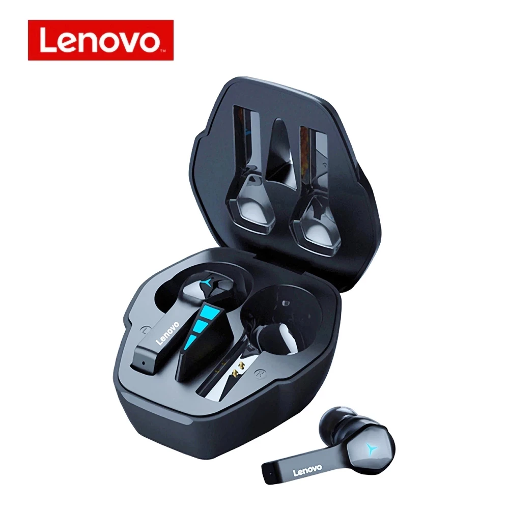 Lenovo HQ08 TWS Gaming Headset Bluetooth Fejhallgató HIFI Zene Vízálló Sport Alacsony Késleltetésű Vezeték nélküli Fülhallgató Mikrofon
