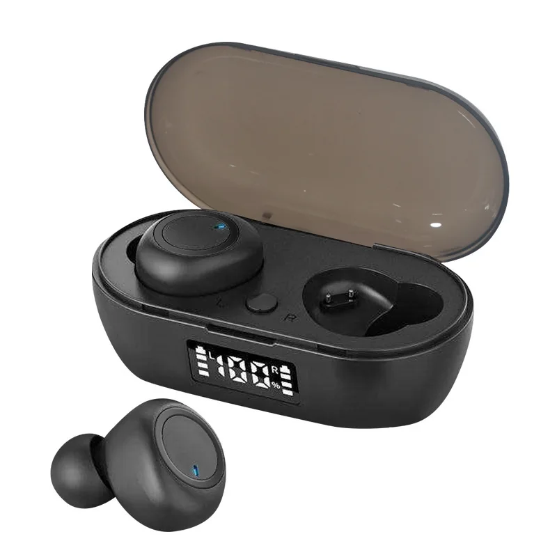 2022 ÚJ Y50Pro TWS Vezeték nélküli Bluetooth Fülhallgató 5.0 Headset zajcsökkentés Fülhallgató Sztereó Sport Fejhallgató Töltése Doboz