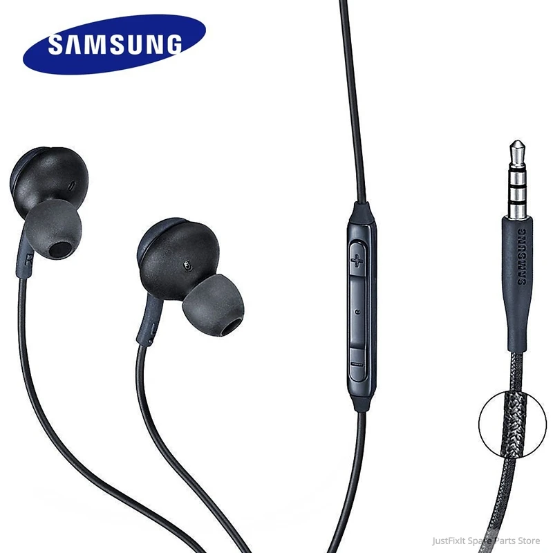 Samsung Fülhallgató EO-IG955 3,5 mm-es C-Típusú In-ear a Mikrofon Vezetékes Headset Samsung Galaxy S8 s9 S10 Okostelefon fejhallgató